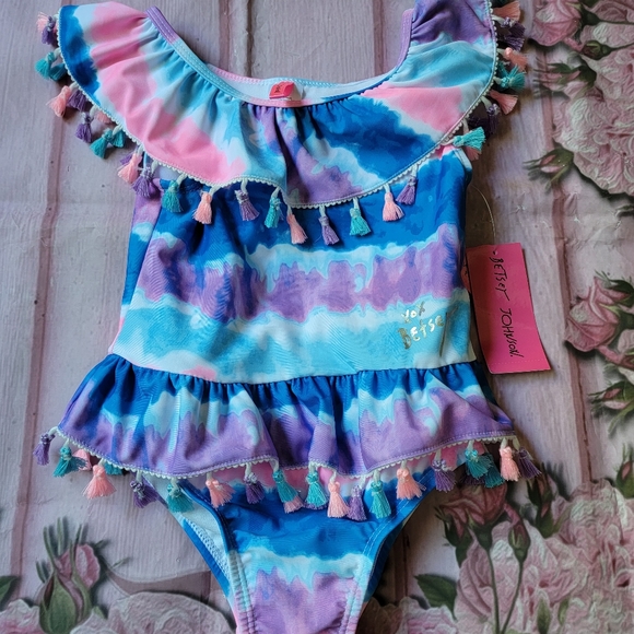 Betsey Johnson Other - Nwt new Betsey johnson swimsuit girls 4